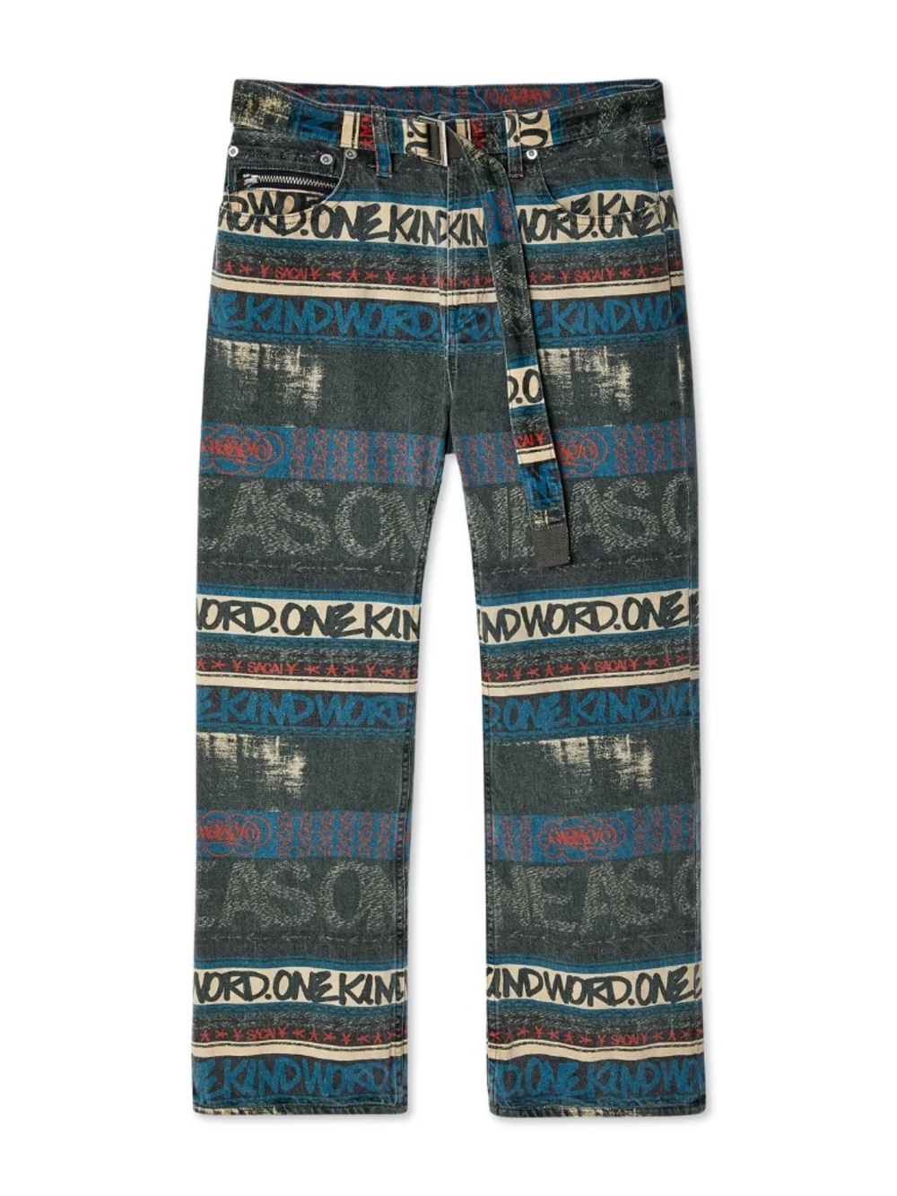 Sacai x Eric Haze Denim Pants